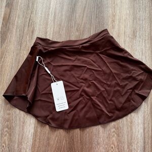NWT Class In Active Dance Skirt Brown